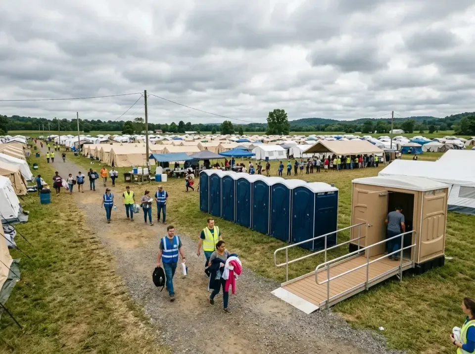 disaster-relief-camp-restrooms-010 — frequently asked questions, Dumpster & Portable Bathrooms Rental in Virginia Beach, VA